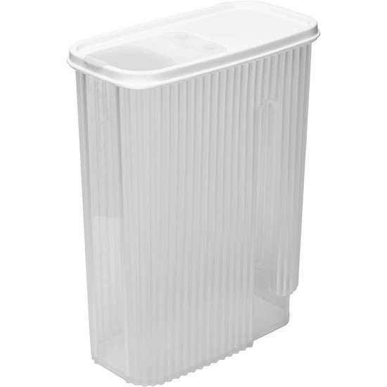 Pote 2,4 Litros Em Plástico Ivory Branco Lyor